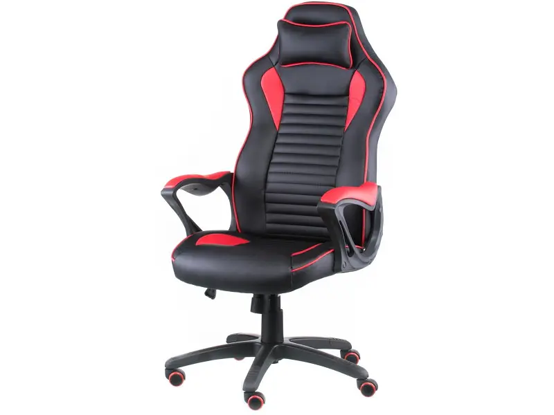 Комп'ютерне крісло для геймера Special4You Nero black/red (E4954) - фото 10