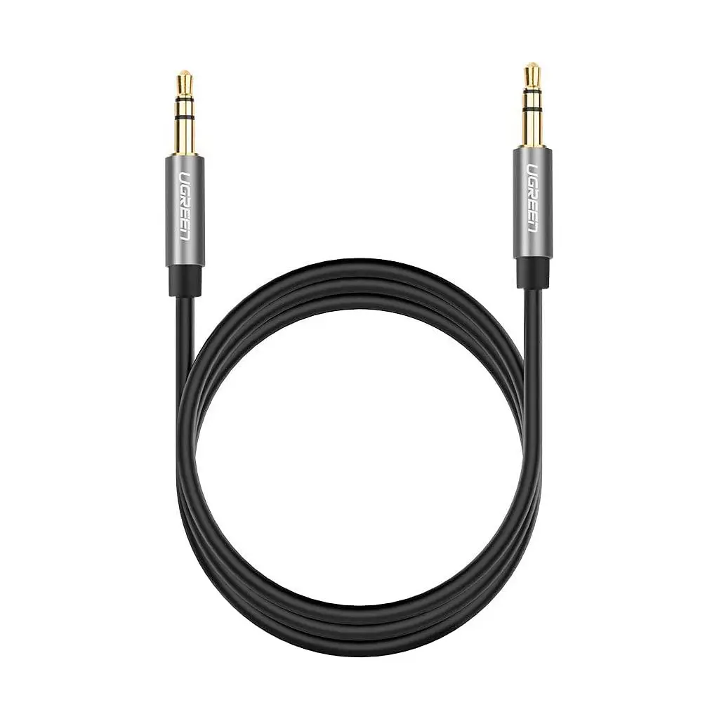 Кабель мультимедійний 3.5mm M to 3.5mm M 3.0m AV119 black Ugreen (10736)