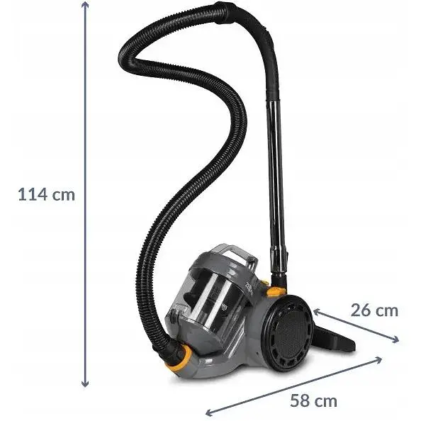 Пылесос Zeegma Zonder Base JET циклонный без мешка 4000W - фото 8