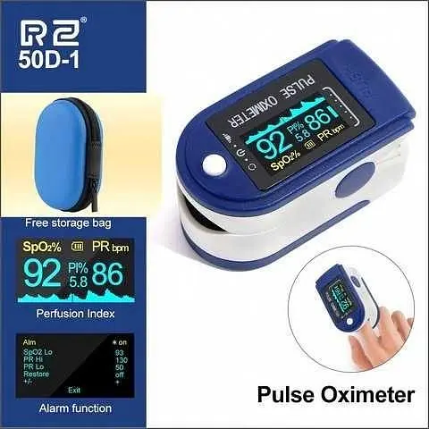 Пульсоксиметр на палец Fingertip Pulse Oximeter - фото 3