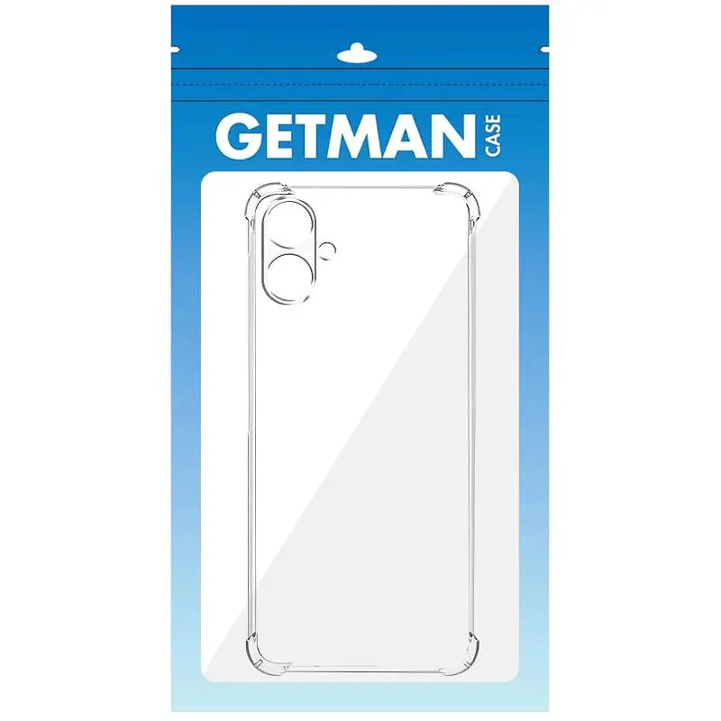 TPU чохол GETMAN Ease logo посилені кути Full Camera для TECNO Spark Go 2 (KM4) Безбарвний (прозорий) - фото 3
