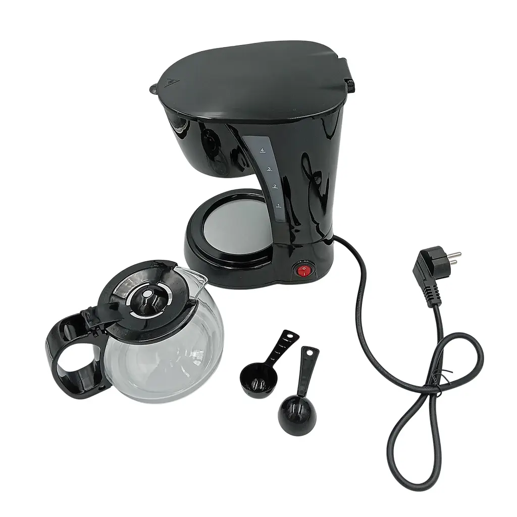 Крапельна кавоварка Grunhelm GDC-106 0.6 л чорна (147315) - фото 3
