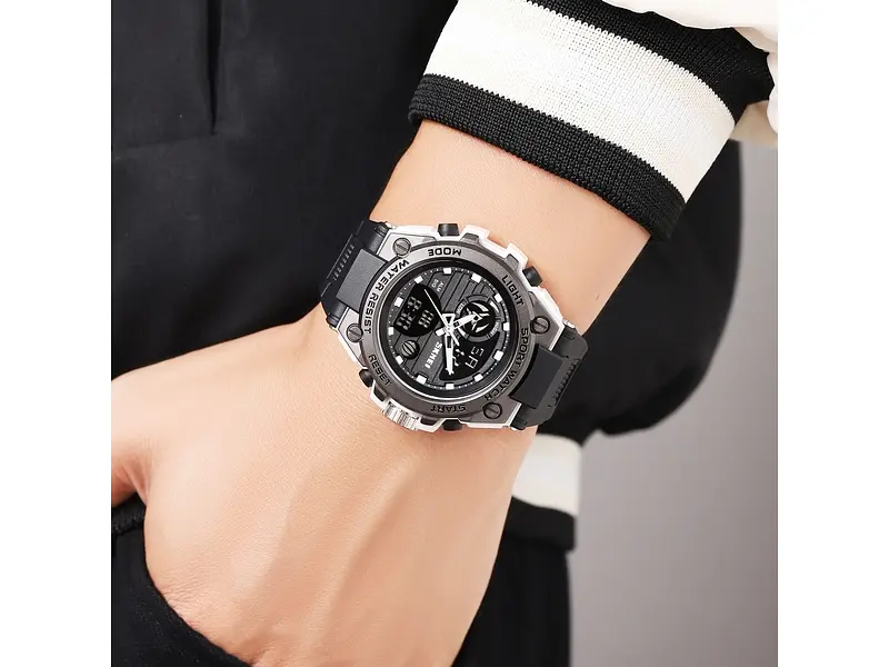 Чоловічий наручний годинник 2360BKSI Black-Silver Skmei acs0029964 - фото 5