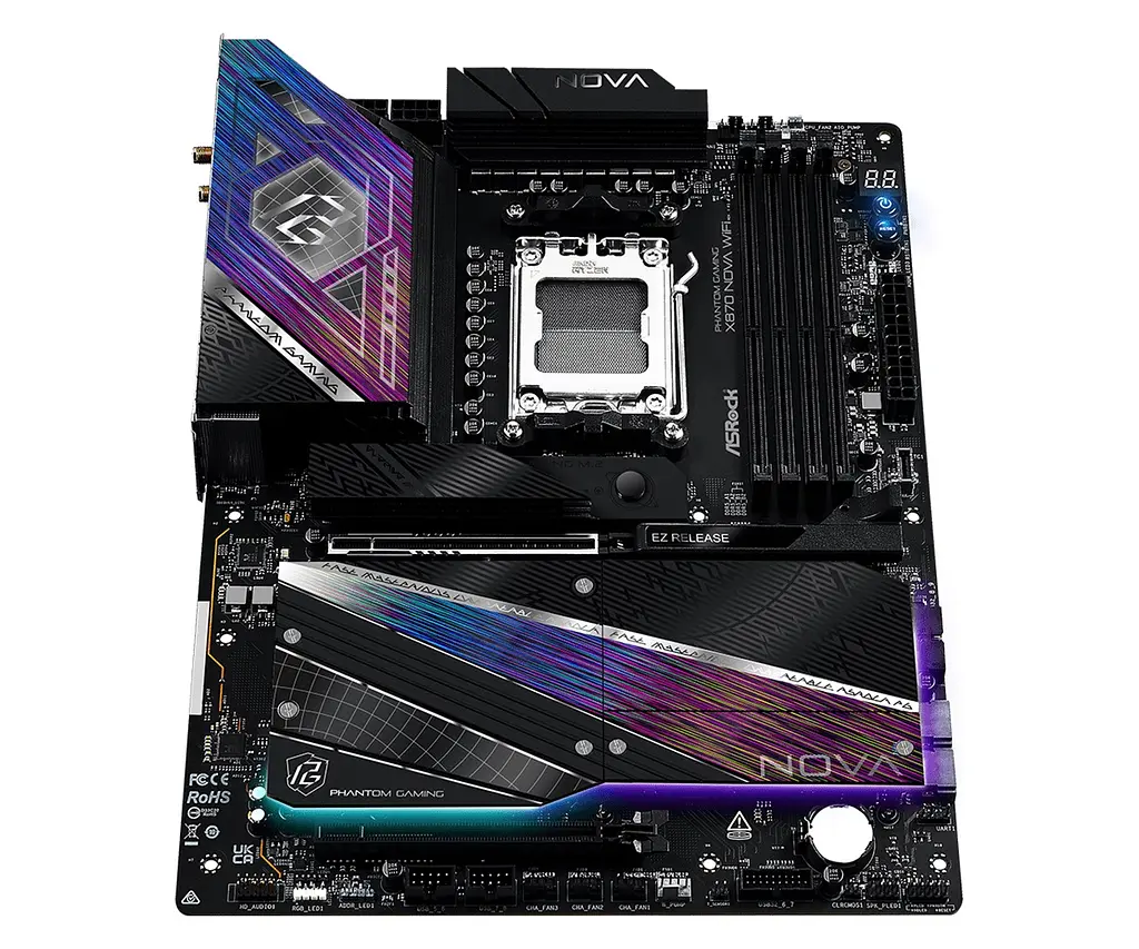 Материнська плата ASRock X870 Nova WiFi Socket AM5 - фото 6