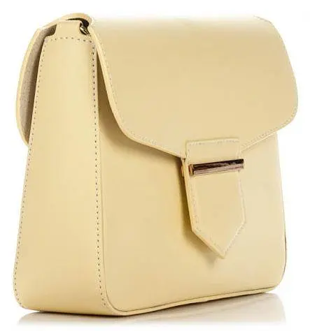 Шкіряний клатч Genuine Leather Жовтий - фото 4