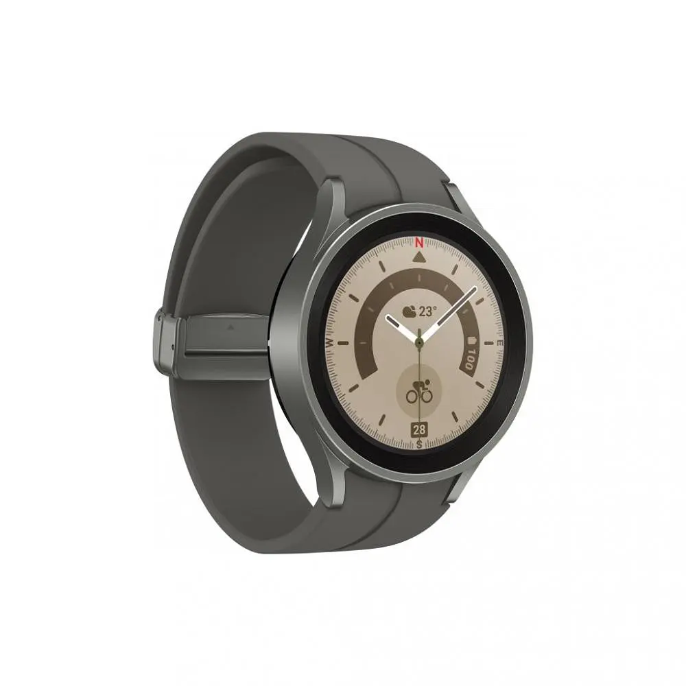 Смарт-часы Samsung Galaxy Watch5 Pro 45 mm Gray Titanium (SM-R920NZTA) - фото 3