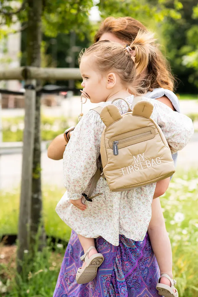 Дитячий рюкзак Childhome My first bag, бежевий (CWKIDBPBE) - фото 11