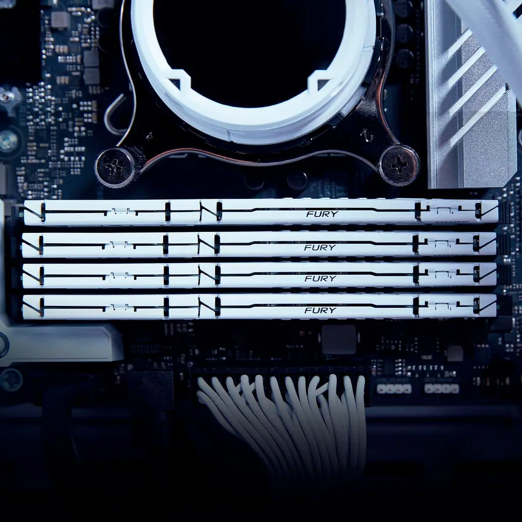 Модуль пам'яті Kingston Fury DDR5 32GB (2x16) 5600MHz Beast White XMP (KF556C40BWK2-32) - фото 6