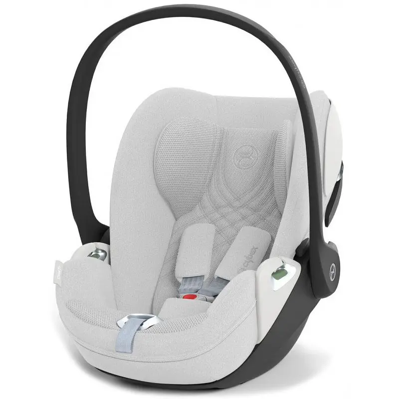 Коляска Cybex Balios 3 в 1 Seashell Beige автокрісло Cloud T i-Size Plus Platinum White + адаптори - фото 8
