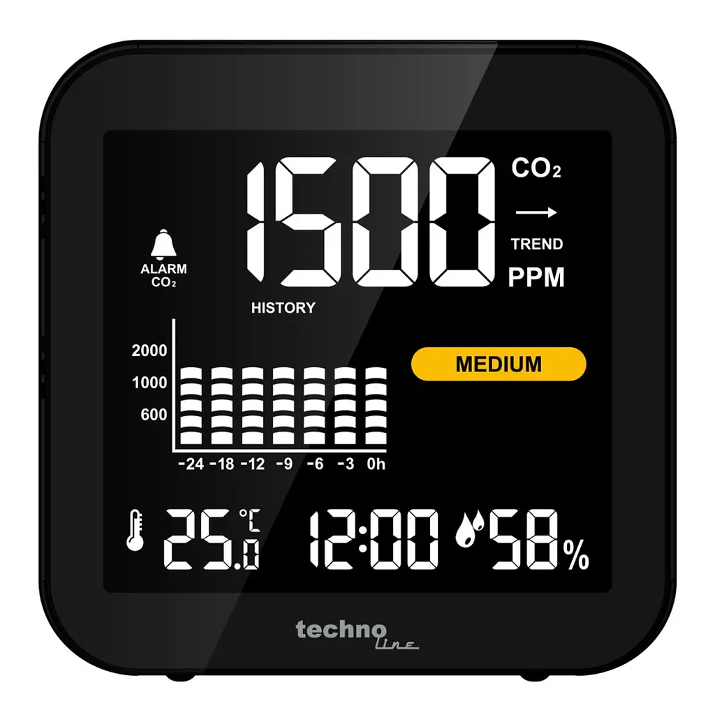 Метеостанція Technoline WL1025 Black (WL1025) - фото 6