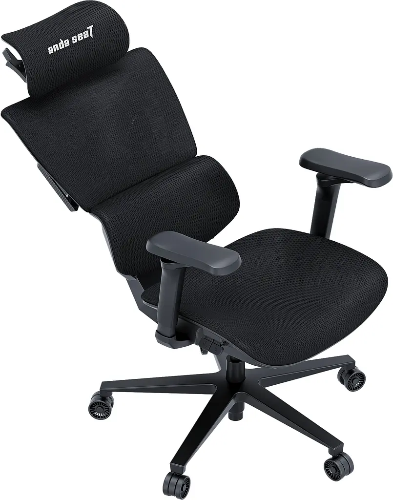 Крісло ігрове Anda Seat X-Air Pro Size L Mesh Black (AD-WY-01-BBB-B01)  - фото 3