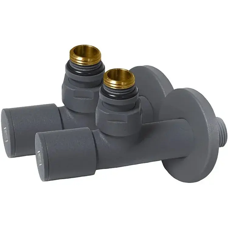 Комплект дизайн кранів Ideale Dante 1/2”x1/2” антрацит