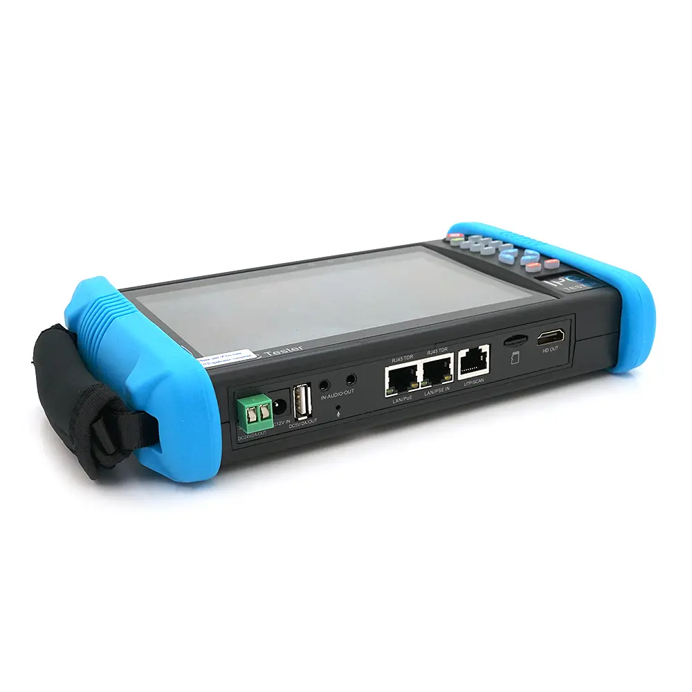 Тестер для камер відеоспостереження Pipo IPC-9800ADH PLUS, 7″ сенсорним дисплеєм, AHD, CVI, TVI, CVBS з підтримкою WIFI та Micro SD картки - фото 6