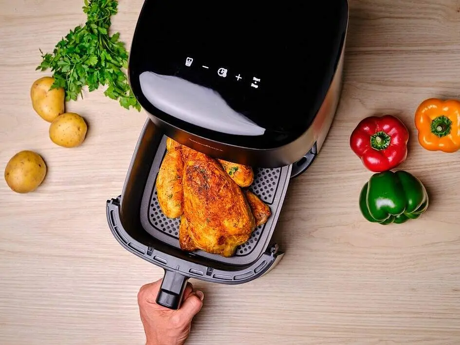 Фритюрниця Tefal Easy Fry Max EY245B10, 1.2кг, 5л, 1500Вт, чорна - фото 3