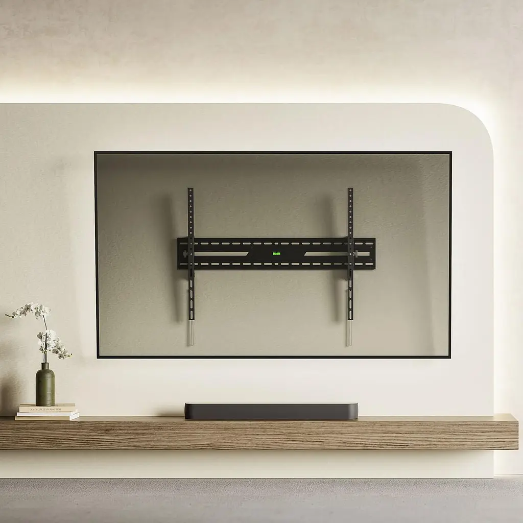 Кронштейн для ТВ AGN AGN100-690T з нахилом/43"-100"/75 кг/max.VESA 900x600/Чорний - фото 10