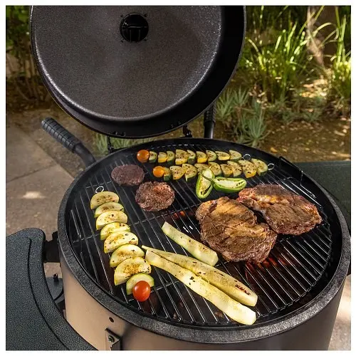 Вугільний смокер Pit Boss Champion бочкова форма коптильня-гриль (10806) - фото 13