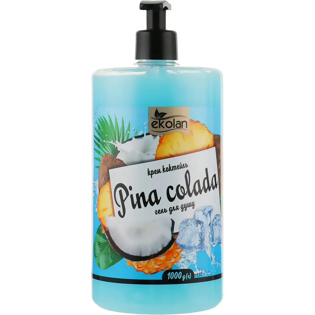 Крем-коктейль для душа Ekolan Pina Colada 1 л - фото 2