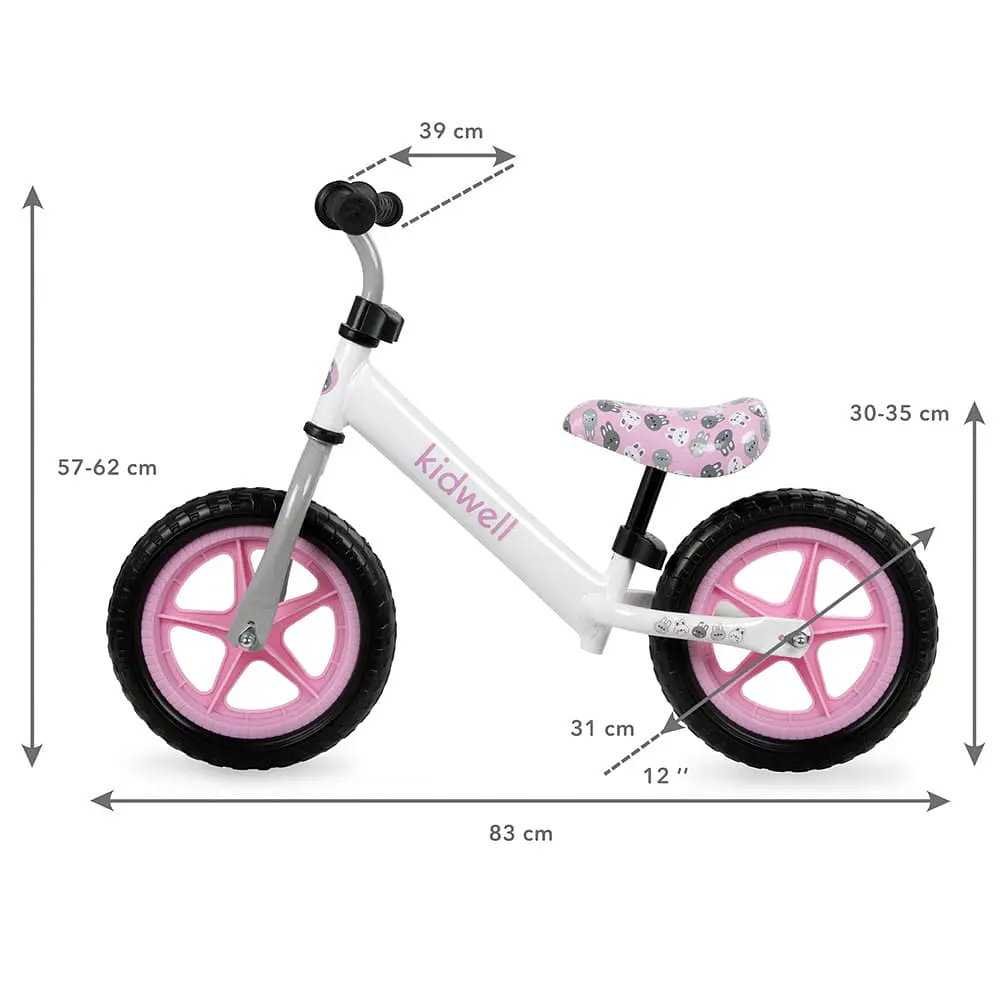 Велосипед велосипед Kidwell Rebel White Bunny - фото 7