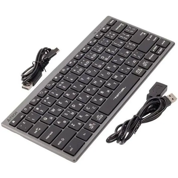 Клавіатура A4Tech Fstyler FBX51C Grey [94458] - фото 6