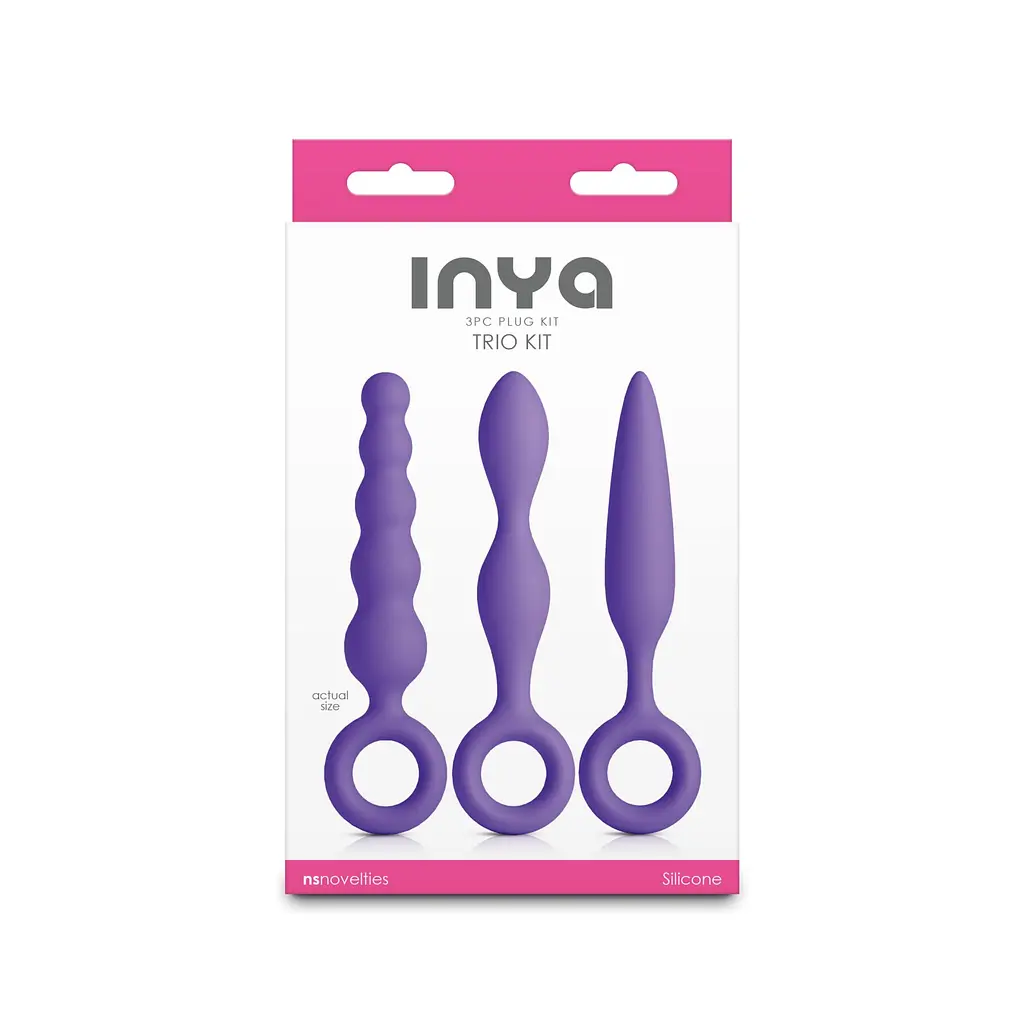 Набір анальних іграшок NS Novelties INYA - Trio Kit - фото 3