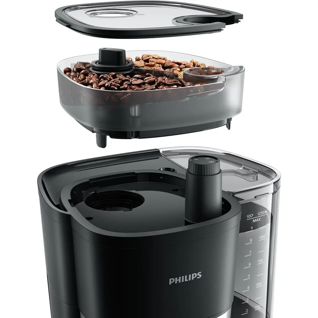Кавоварка крапельна Philips All in 1 Brew чорна (HD7900/50) - фото 5