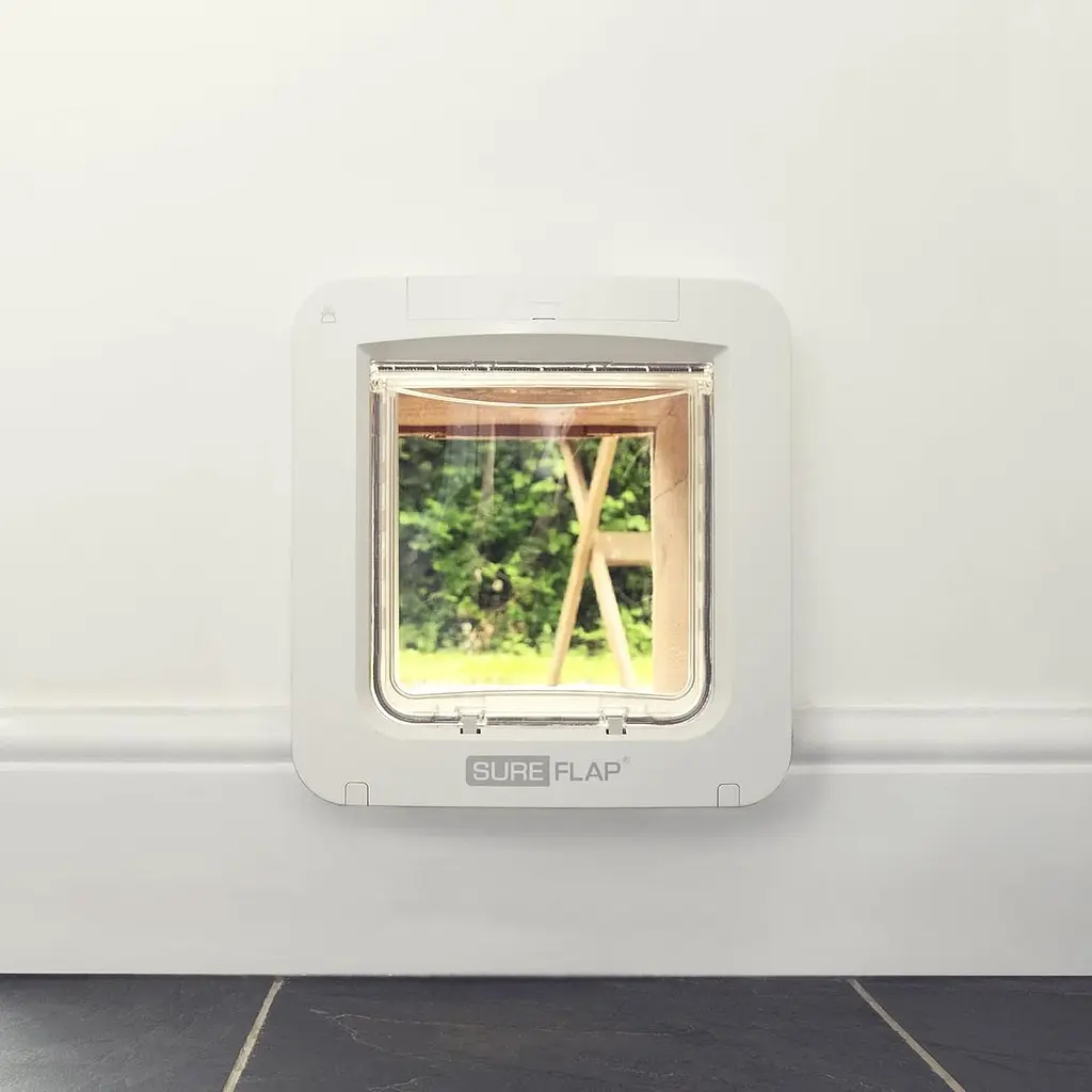 Дверцы для животных Sure Petcare SureFlap с микрочипом, совместимые с RFID-меткой на ошейнике и микрочипом, управление - фото 2
