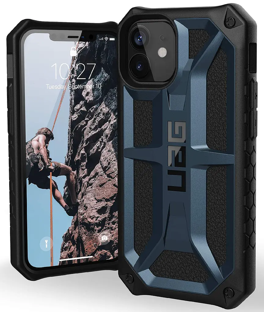 Чохол протиударний UAG Monarch (Original) 112341115555 для iPhone 12 Mini (5.4") Mallard - фото 4