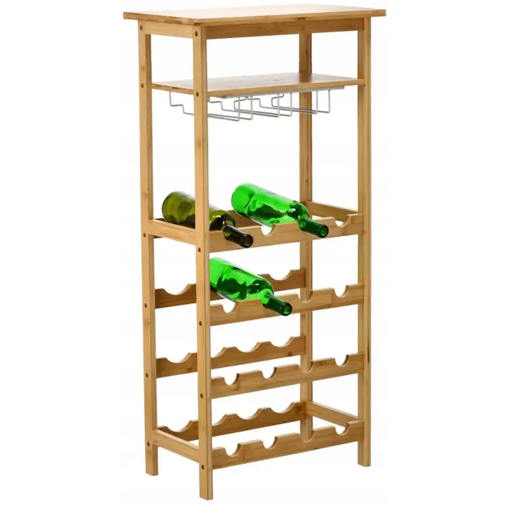 Винный стеллаж Chomik Wine бамбук - фото 10
