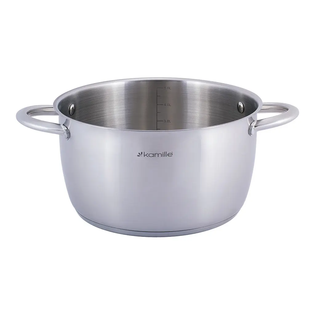Каструля Kamille KM-4903 5.0л - фото 4