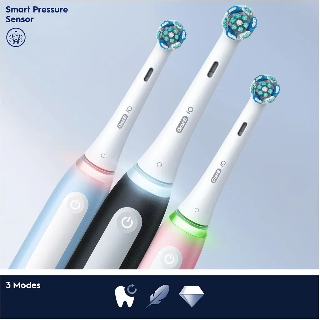 Електрична зубна щітка Oral-B iO Series 3 рожевий - фото 7