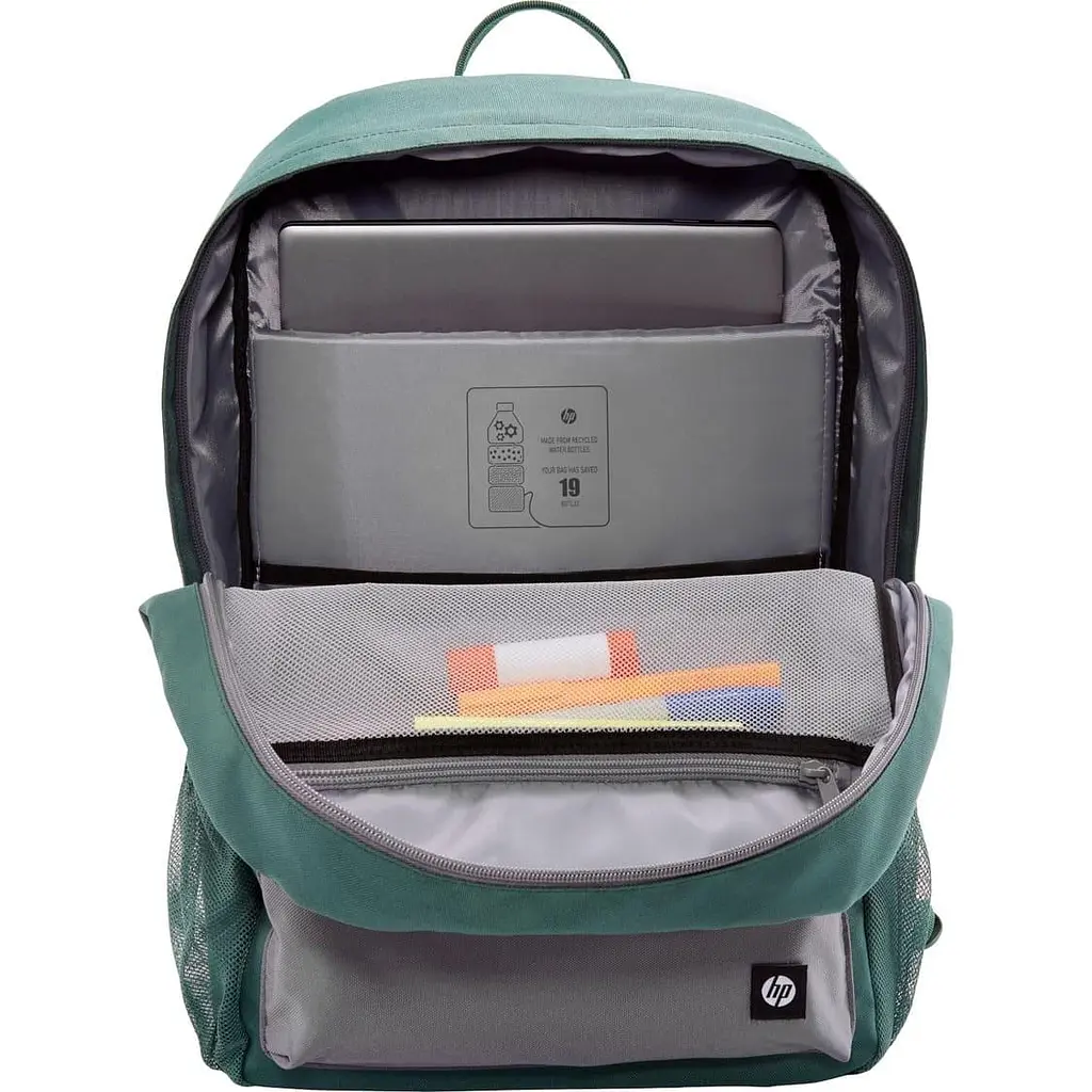 Рюкзак для ноутбука HP Campus 15.6" зелений (7J595AA) - фото 6