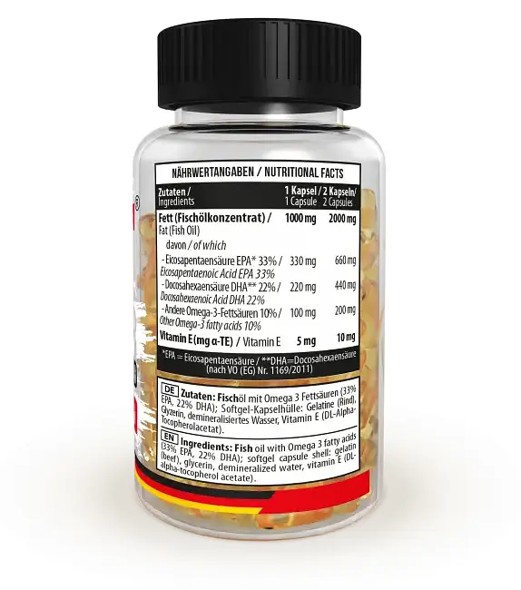 MST Відбірна Омега-3 EPA 330 DHA 220 з Вітаміном Е - 110 капсул MST Nutrition - фото 2