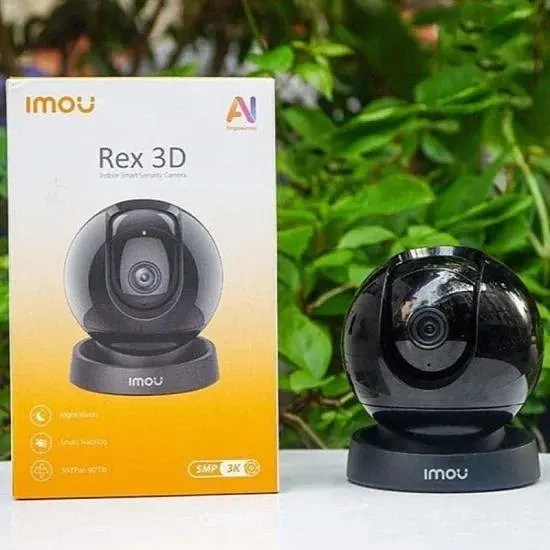Wi-Fi IP камера IMOU Rex 3D 5MP | Ultra HD 2688x1620 px | 360° | Сповіщення на телефон - фото 6