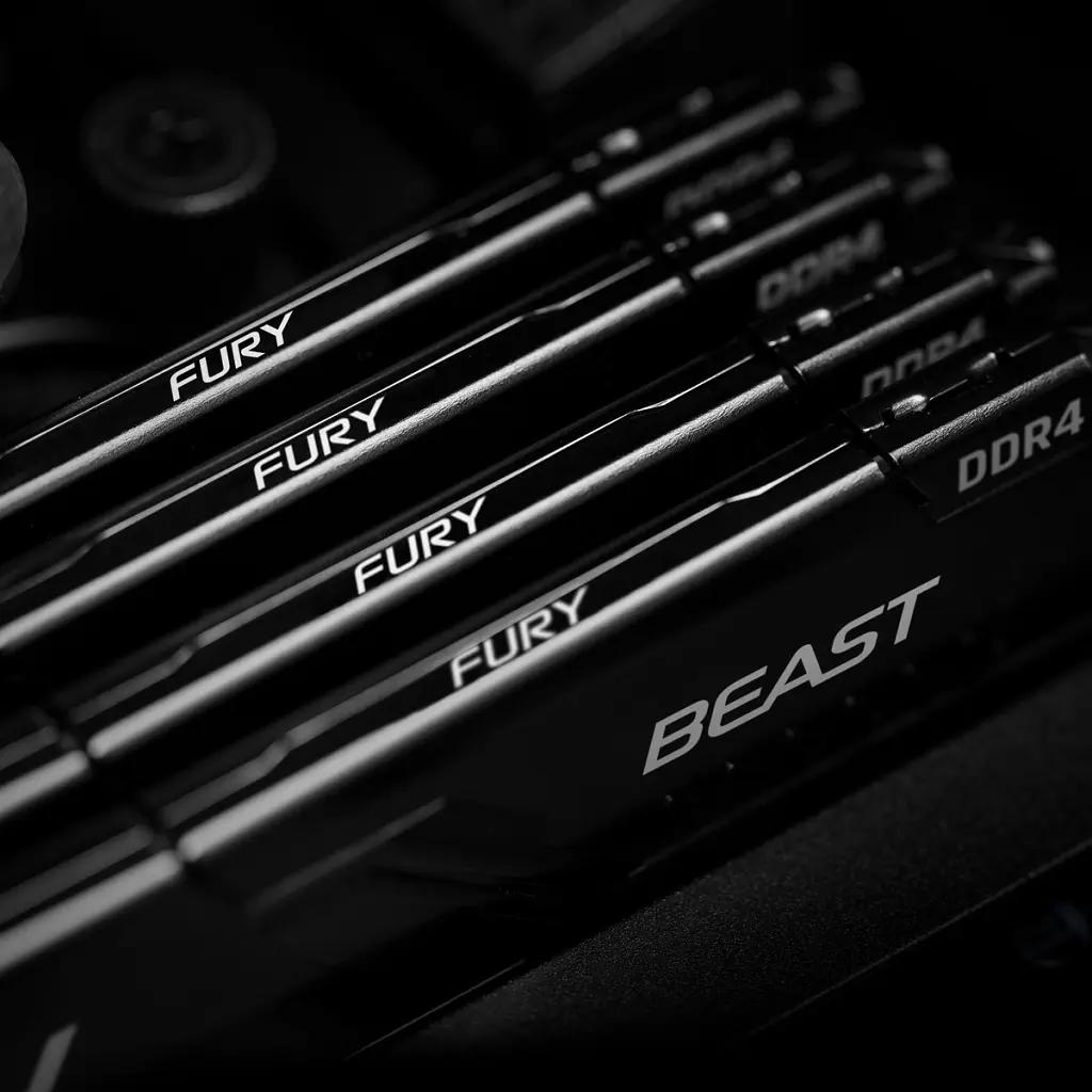 Модуль пам'яті для комп'ютера DDR4 16GB (2x8GB) 3600 MHz Fury Beast Black Kingston Fury (ex.HyperX) (KF436C17BBK2/16) - фото 12