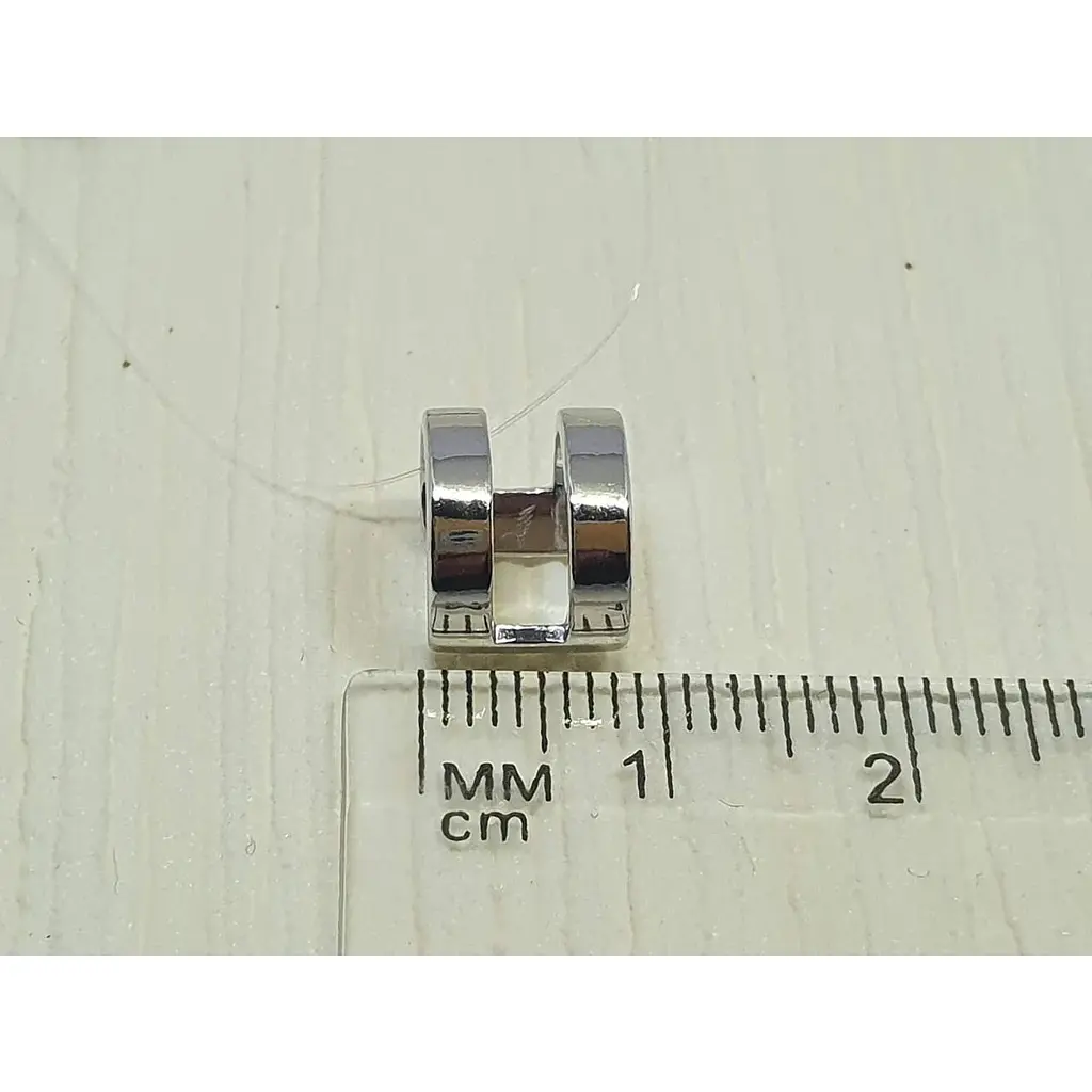 Срібна сережка-кафф на хелікс Dear. 3544С - фото 4