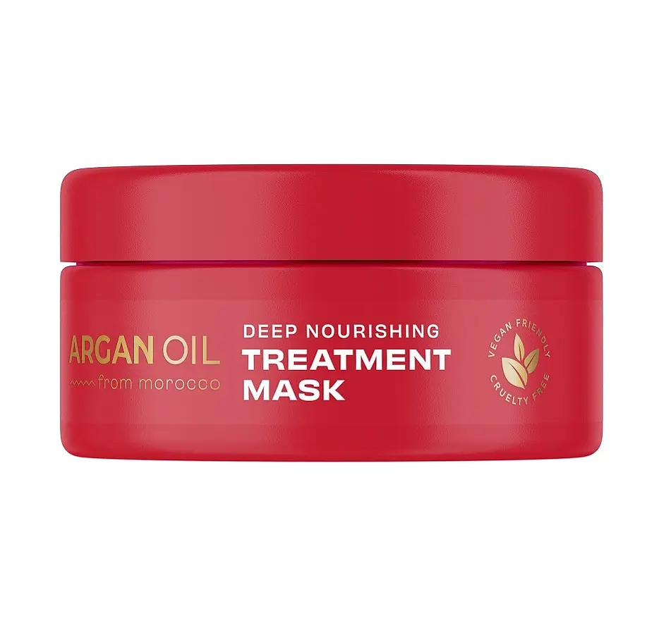 Живильна маска з аргановою олією Argan Oil from Morocco Deep Nourishing Treatment Mask Lee Stafford 200 мл - фото 2