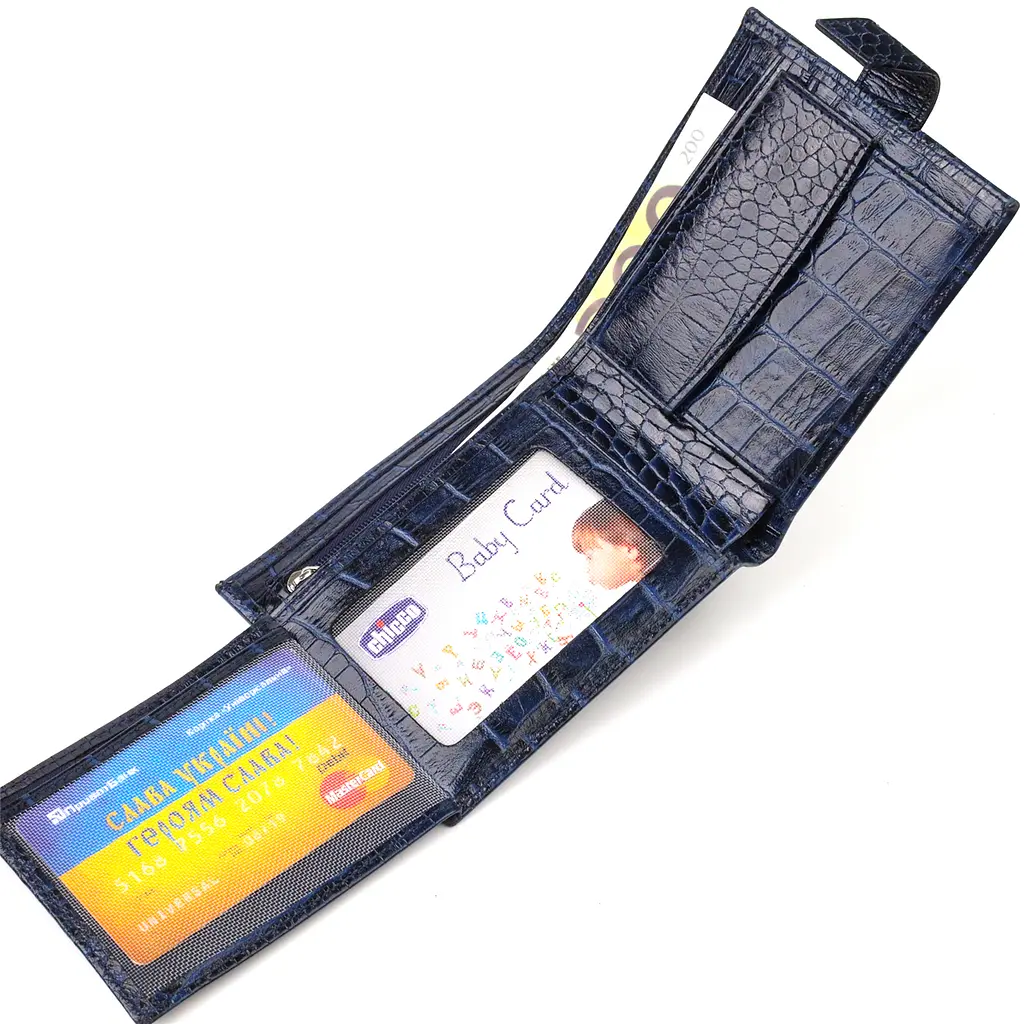 Мужской кожаный кошелек Canpellini 11.5х9.7х2 см acs0025698 - фото 5