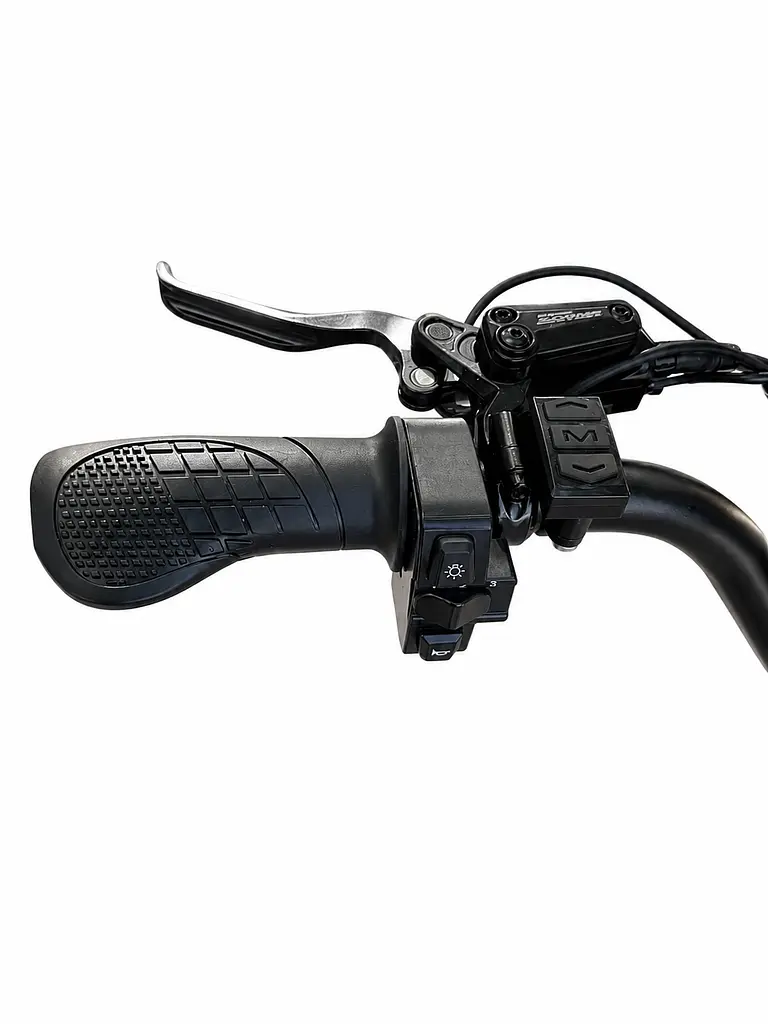Електровелосипед Crosser E-CODE PRO 60V 1500W 20Ah Lithium, гідравлічні гальма, 7 швидкостей, сірий, 2026 - фото 7