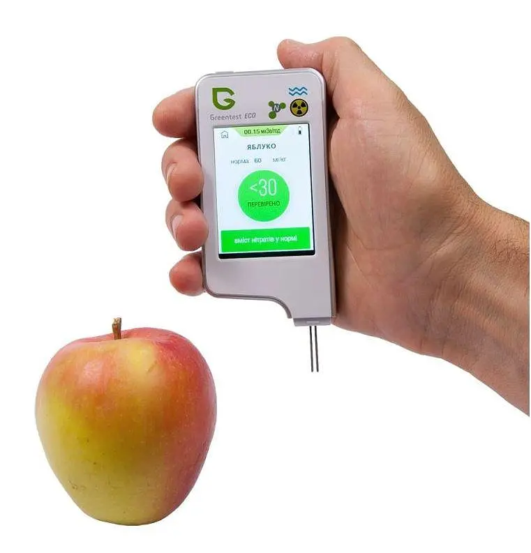 Детектор Anmez GreenTest ECO6 +(3 В 1 - нітрат тестер, дозиметр-радіометр, жорсткість води) - фото 5