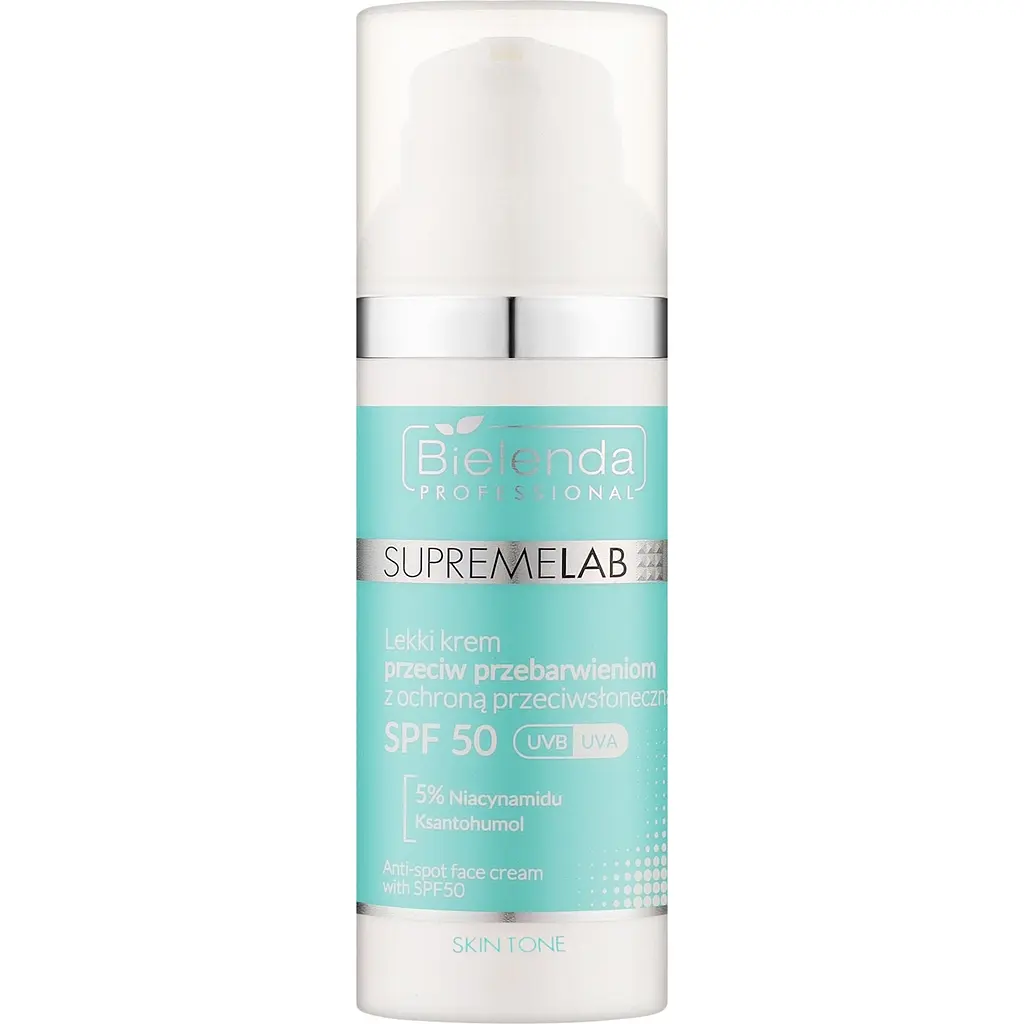 Уцінка. Антипігментний крем Bielenda Supremelab Skin Tone з SPF50 UVA/UVB 50 мл - фото 2