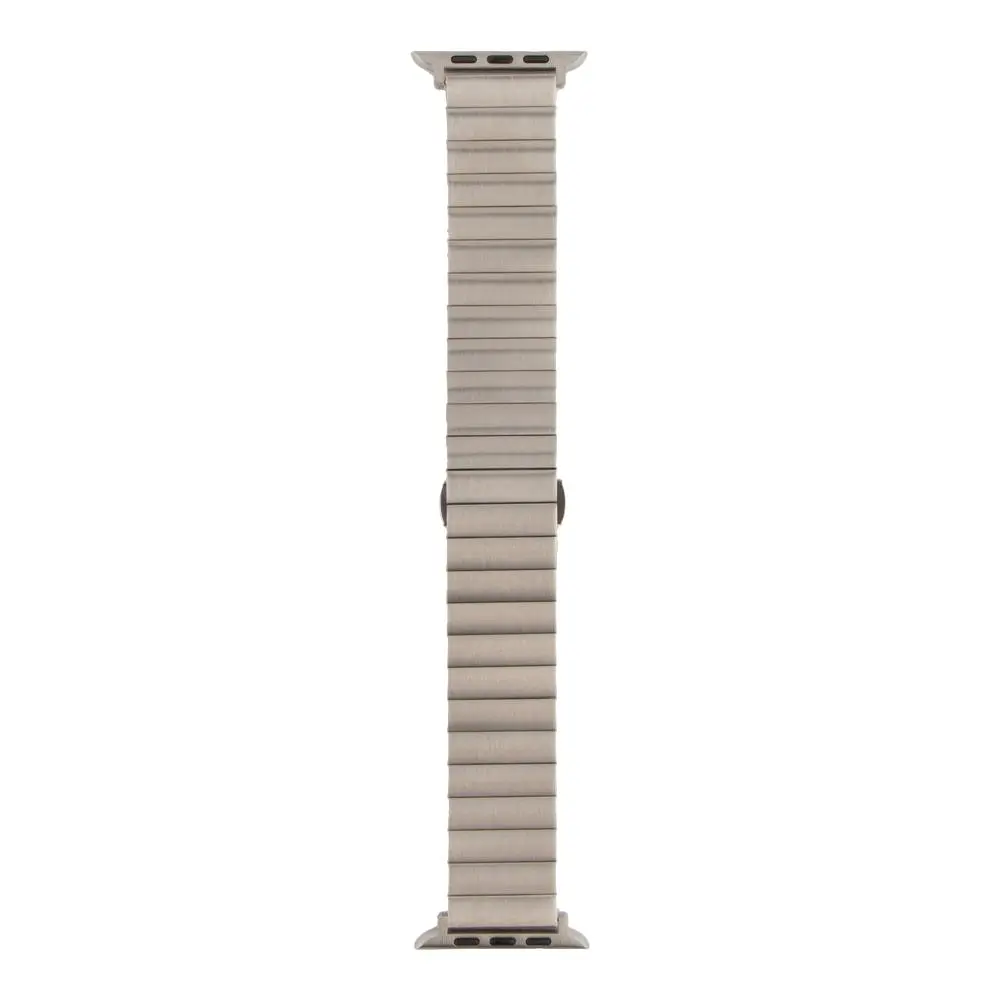 Ремінець No Brand Metal Link Apple Watch 49/Apple Watch 45/Apple Watch 44/Apple Watch 42mm Silver (37192_3610703) - фото 2