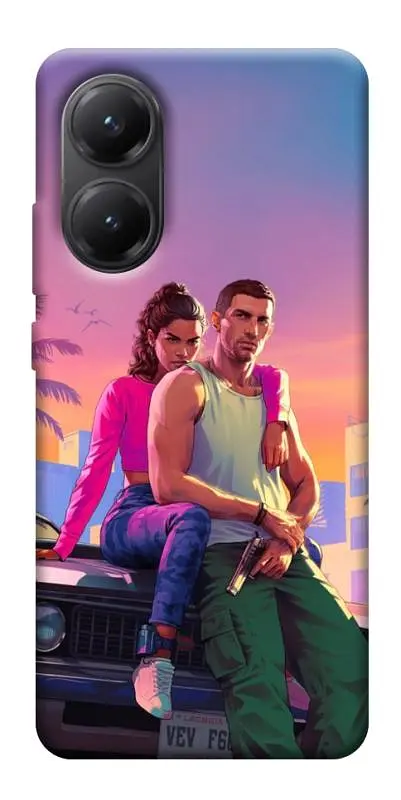 TPU чохол Demsky GTA VI Heroes для Xiaomi Poco X7 Pro