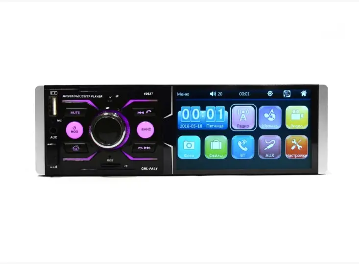 Автомагнітола MP5 4051T BT сенсорним екраном XPRO (43188-4051T_921) - фото 4