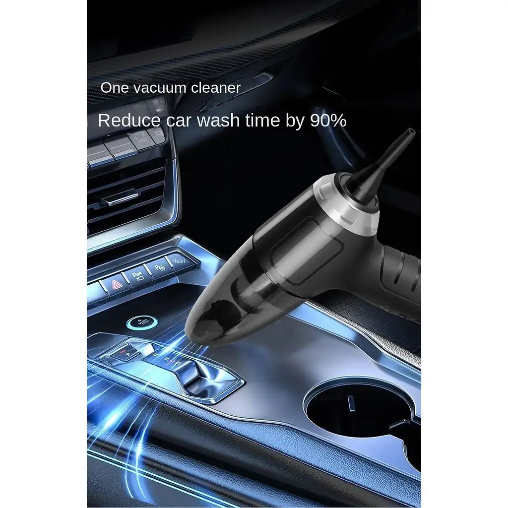 Бездротовий пилосос Grikey F3 портативний 2 в 1 два режими вдув/видув 120W Чорний (GK591) - фото 10