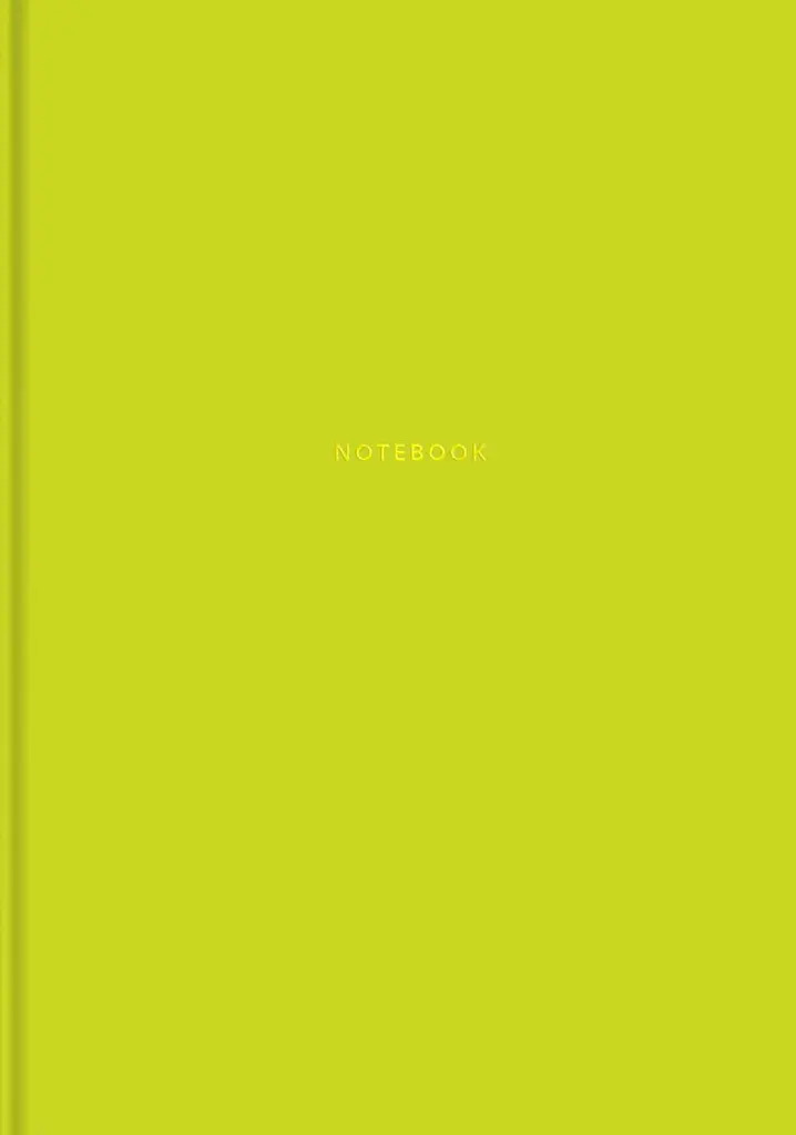 Блокнот «Notebook» у лінію (салатовий)