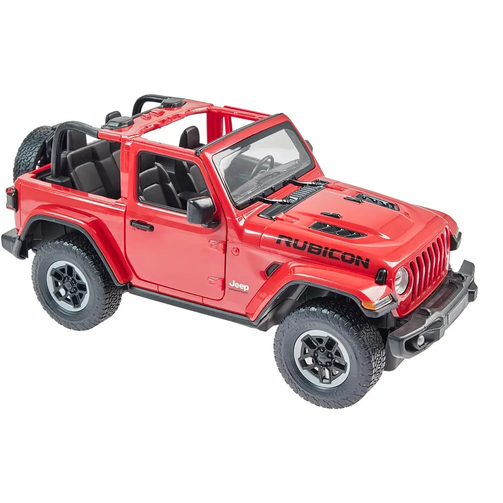 Машинка Rastar JEEP Wrangler Rubicon 1:14 Красный - фото 6