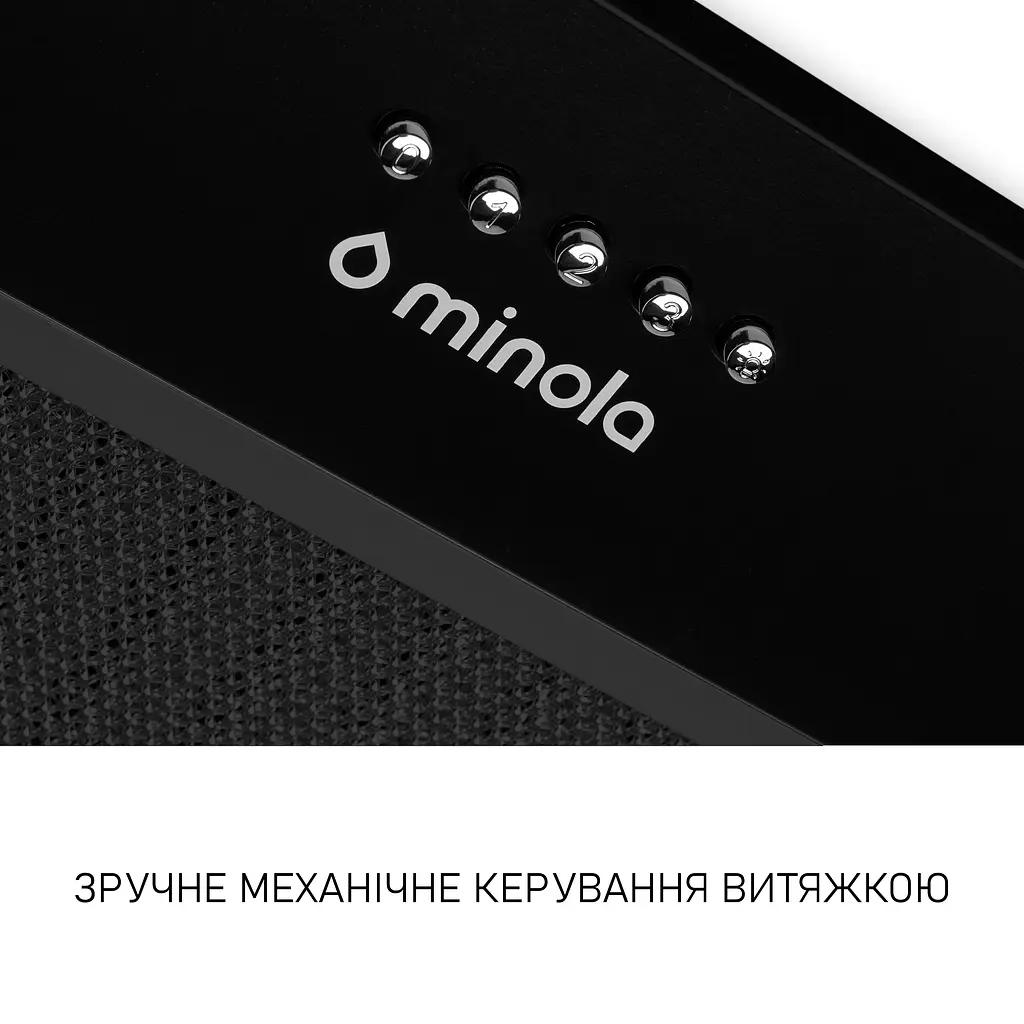 Витяжка повновбудована Minola HBI 5722 BLF 1200 LED - фото 7