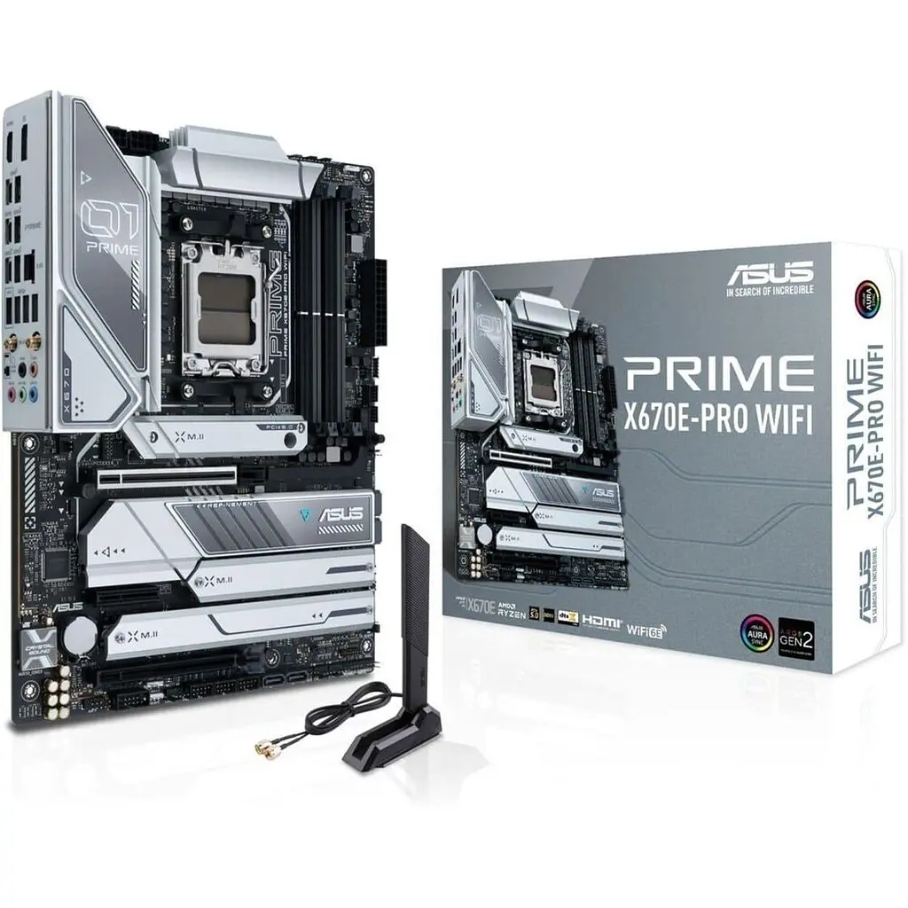 Материнська плата ASUS PRIME X670E-PRO WIFI (PRIME X670E-PRO WIFI) (Socket AM5, AMD X670, ATX) Б/в - фото 11