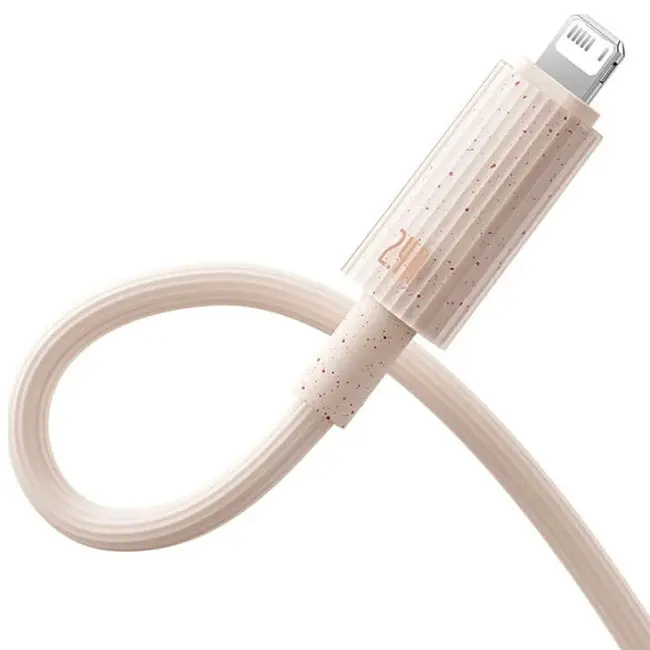 Кабель Baseus Habitat Series Fast Charging Cable USB to Lightning 2.4A 2m P10360200421-01 Pink - фото 3