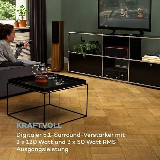 Усилитель цифровой Auna AMP-218 BT (10034623) - фото 2